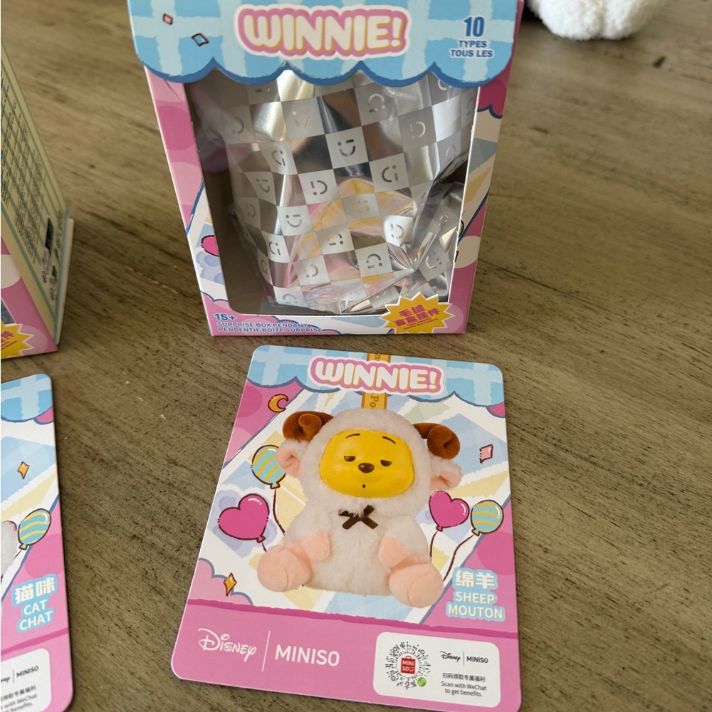 Winnie the Pooh miniso surprise box (Sheep)